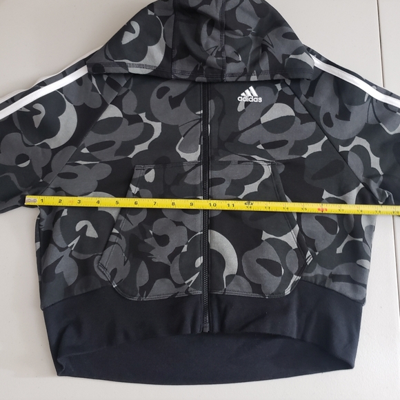 Adidas Camo Zip-up Jacket *YOUTH* - Picture 9 of 9